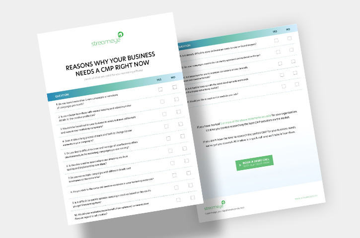 DOES YOUR BUSINESS NEED A CMP RIGHT NOW - A CHECKLIST