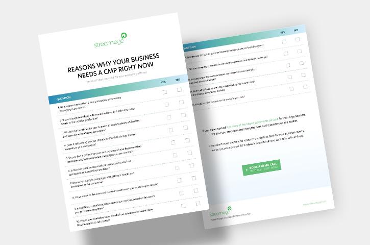 DOES YOUR BUSINESS NEED A CMP RIGHT NOW - A CHECKLIST