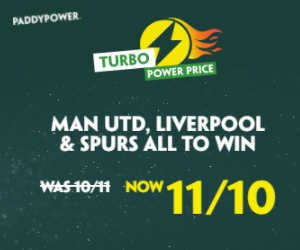 Paddy Power Turbo Power Price